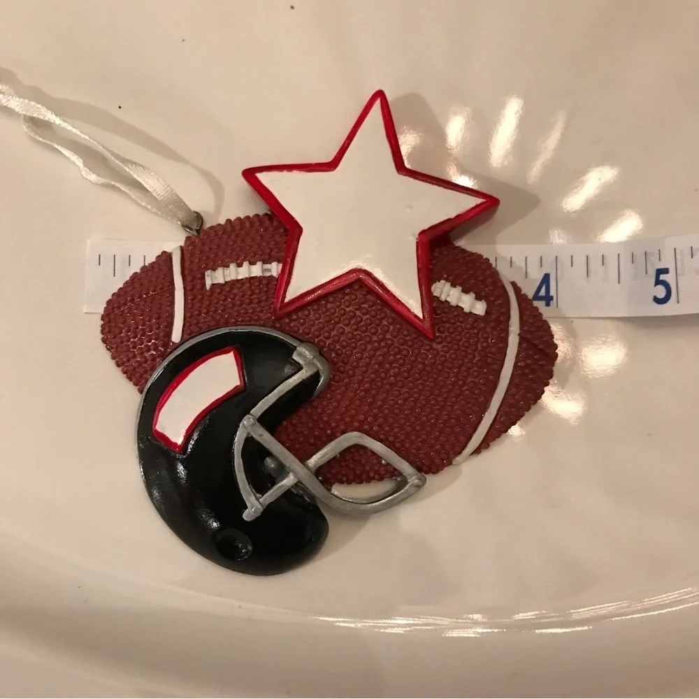 🏈Personalized Football Ornament